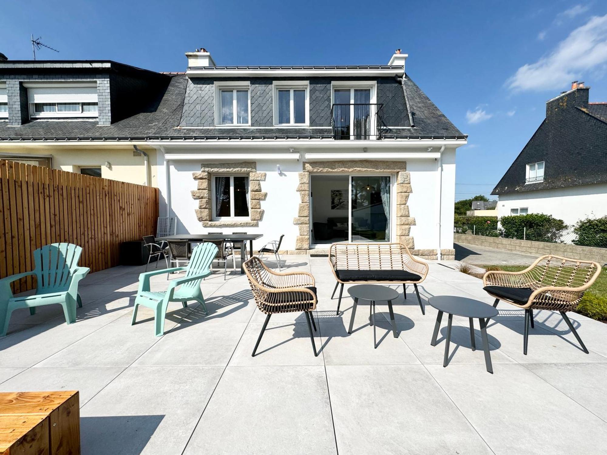 Maison Renovee De Standing - 100M Des Plages Villa Ploemeur Exterior photo